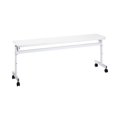 RFフラップテーブル 幅1800奥行400 WH