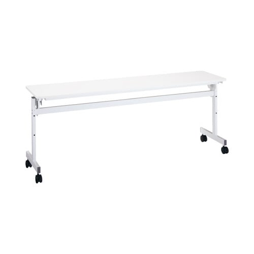 RFフラップテーブル 幅1800奥行450 WH