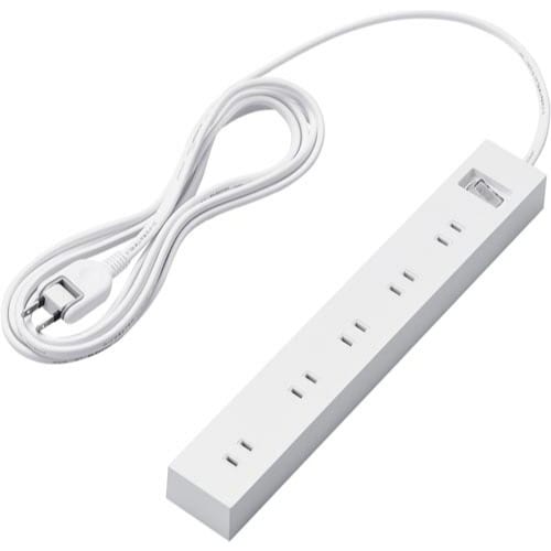 10個口タップ 3m 上面5個口+側面5個口 白