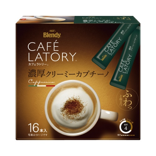 カフェラトリー濃厚クリーミーカプチーノ 16本×2