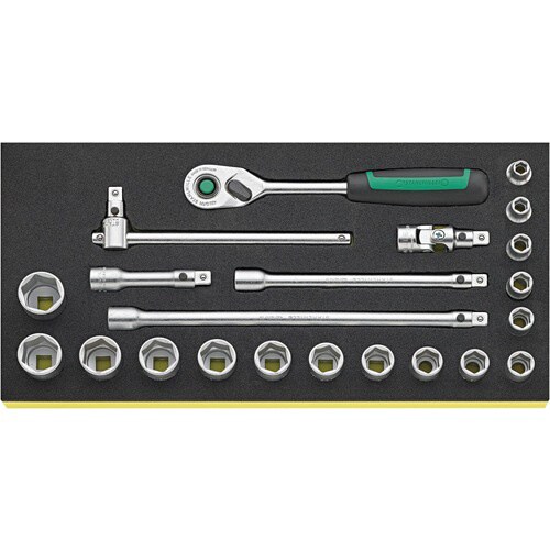 456/16/6QR3/8SQソケットレンチセット