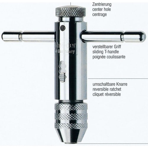ラチェットタップホルダー(#52/2)4.6−8