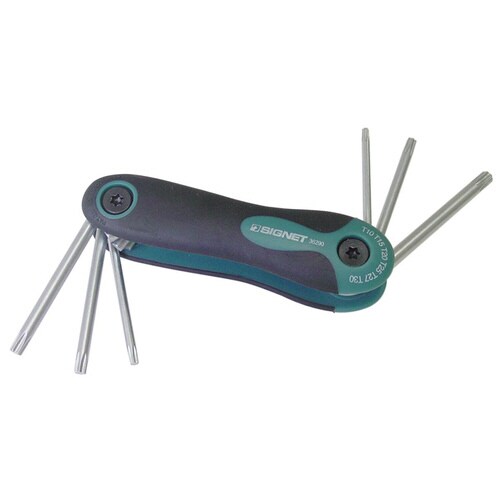 折りたたみ式ヘクスローブレンチセット