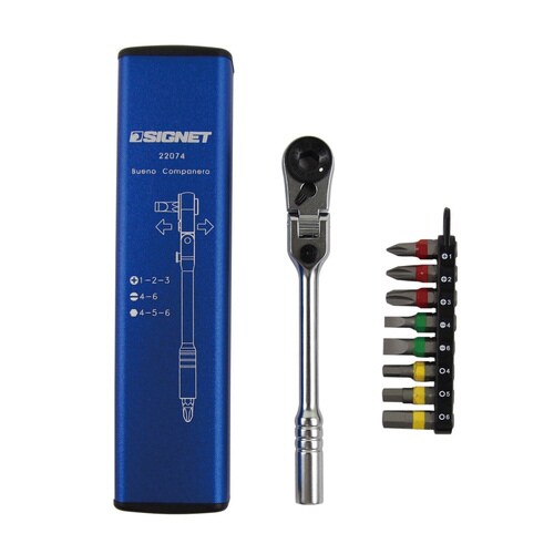 フレックスミニラチェセットブルー(カラーケース)