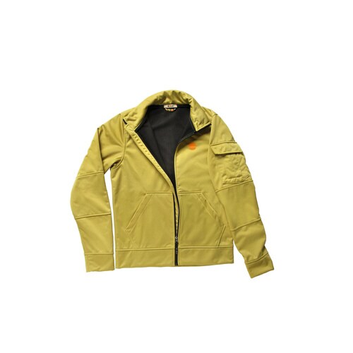 ポリジャケフィートイエローオーカーL