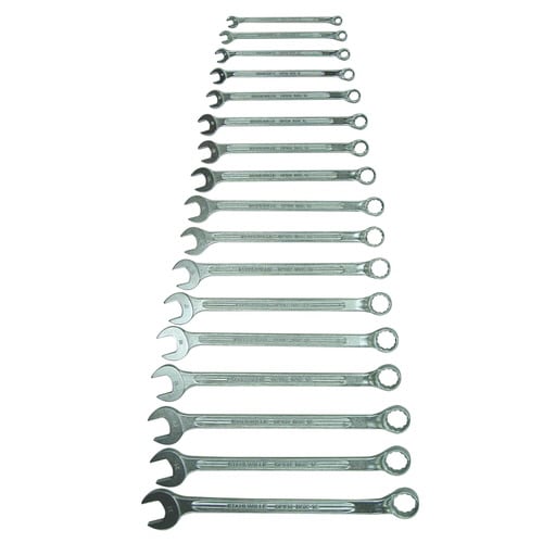 ロング片目片口スパナセット