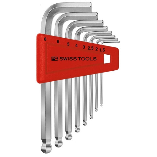 ボール付六角棒レンチセット(パックナシ)