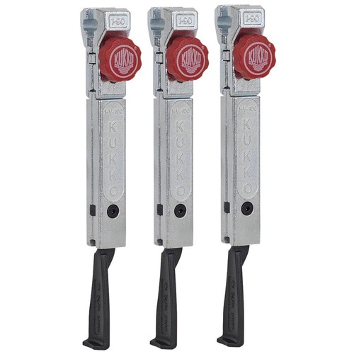 30+S−T用超薄爪ロングアーム200mm3本組