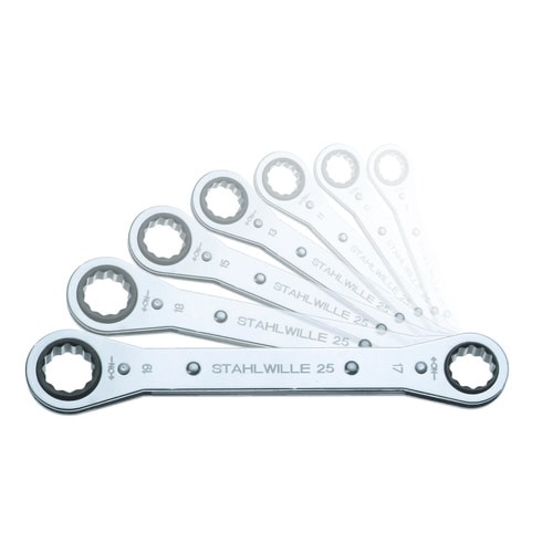 板ラチェットメガネレンチセット