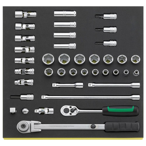 456/31/8、3/8SQソケットレンチセット