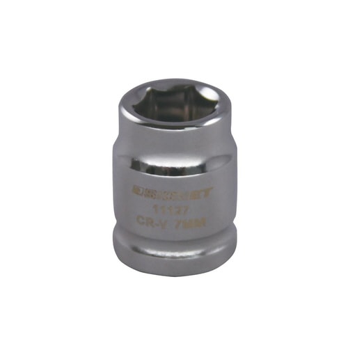 1/4DR7mmショートソケット6角形状