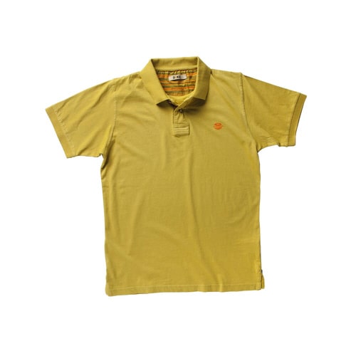 ポロシャツポイズイエローオーカーL