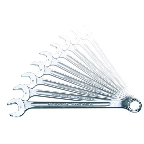 ロング片目片口スパナセット