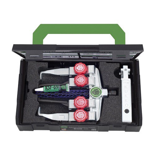 2本アームクイック幅狭超薄爪プーラーセット