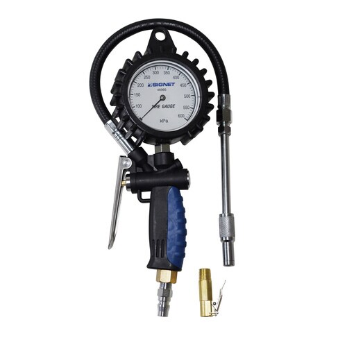 増減圧機能付タイヤゲージ(0−600KPA)