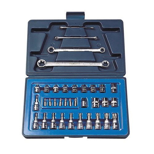 3/8DRヘクスローブソケットセット