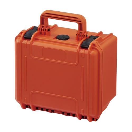 プラスティカケース(オレンジ/ブロックウレタン付)