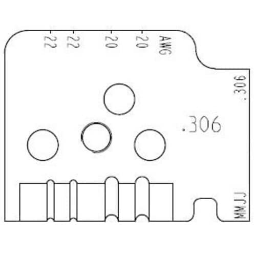 カプトン単芯ストリップ用用替刃