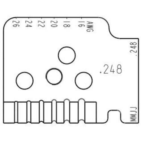 PTTE線ストリップ用替刃