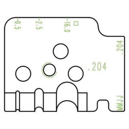 ヨーロッパサイズストリップ用替刃