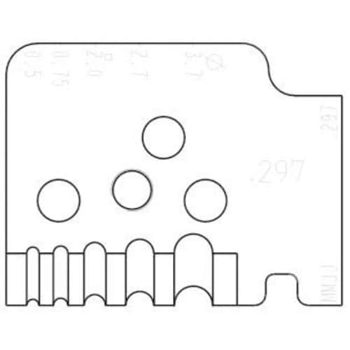 コントロールライン用用替刃