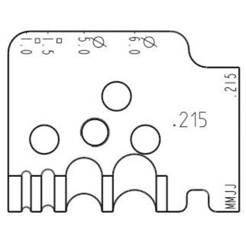 PVCホースラインストリップ用替刃