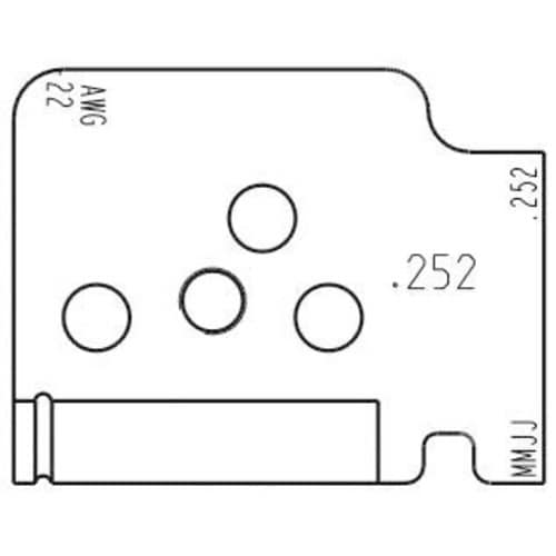 同軸ケーブルストリップ用替刃
