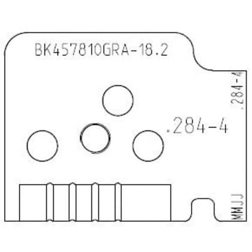 ヨーロッパサイズストリッピング用替刃