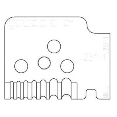 ヨーロッパサイズストリップ替刃