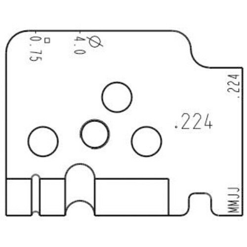 PTTE線ストリップ用替刃