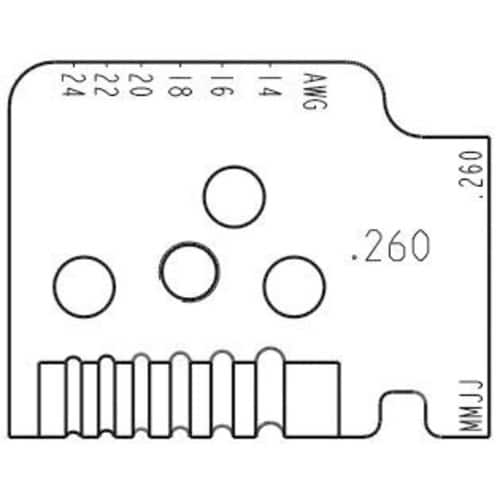 PTTE線ストリップ用替刃