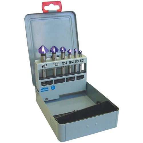 カウンターシンクセット90°6本TIALN