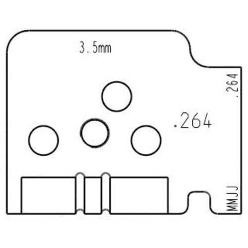 PVC単線2本ストリッフ用替刃