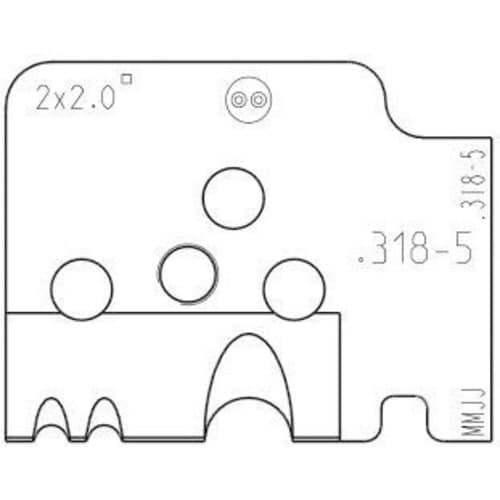 VCTF線用替刃2x2.0mm2