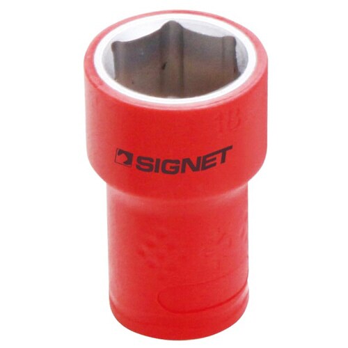 3/8DR絶縁ソケット6角18mm