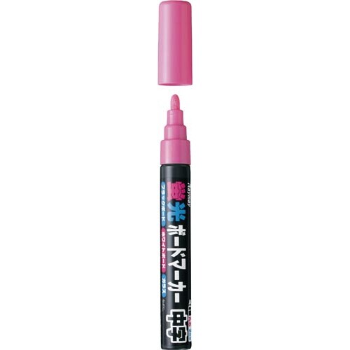蛍光ボードマーカー中字 ピンク 5本