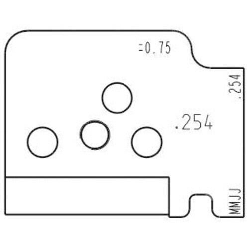 同軸ケーブルストリップ用替刃
