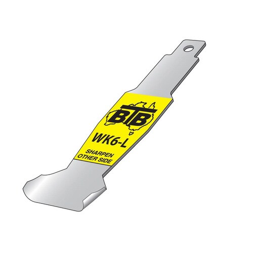 ウイング型スクレーパーブレード