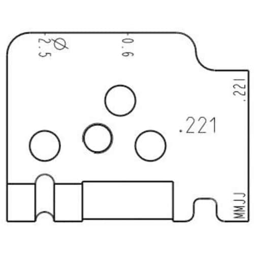 シリコンケーブルストリップ用替刃