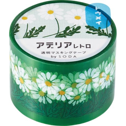 ソ−ダ 透明マステ(ノバナ) 30mm幅
