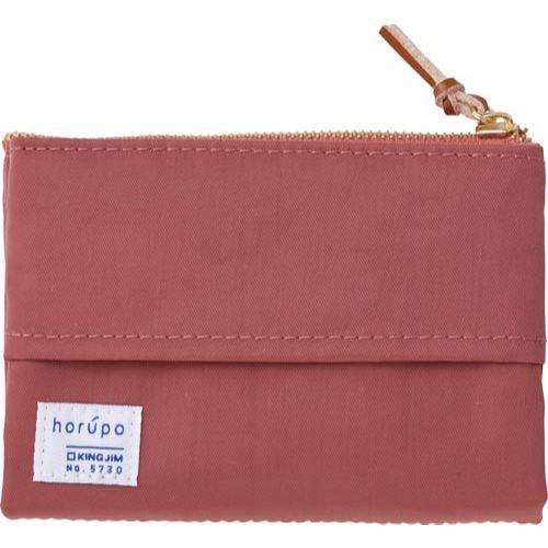 ホルポ ゴミ箱ポーチ 2つ折り ピンク