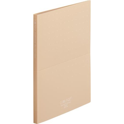 クリヤーブック<スタンド式>20P ベージュ