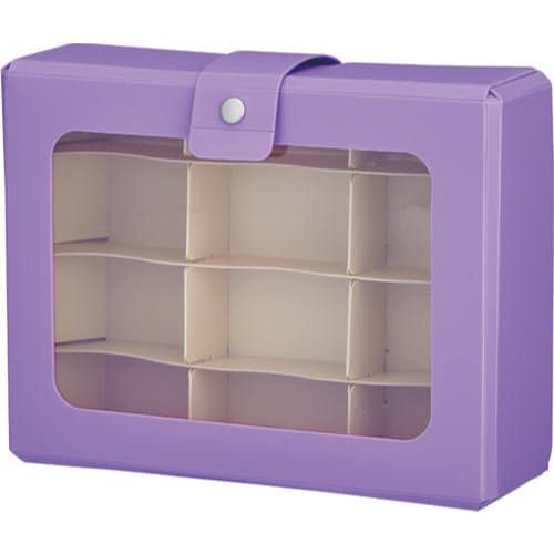 CUBE FIZZ コレクションケース パープル