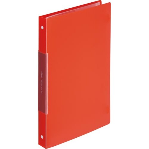 soeru交換式クリヤーブック サニーレッド