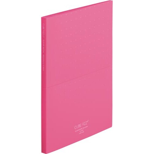クリヤーブック<スタンド式>20P ピンク
