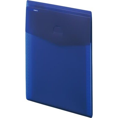 スリムドキュメントファイル タテ インディゴブルー