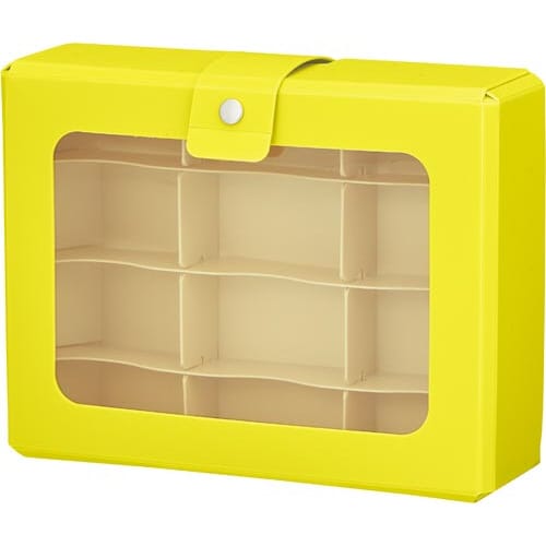 CUBE FIZZ コレクションケース イエロー