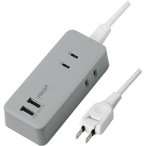 3個口コンセント 1.5m USBポート付