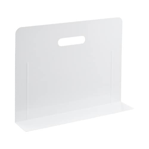 ブックエンド・スーパーワイド(マグネット付) 白