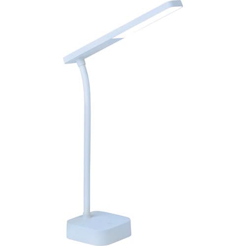 スリムLEDデスクライト USB充電式 ブルー